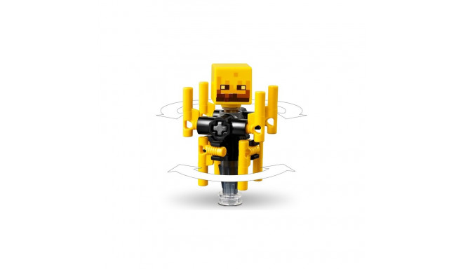 Construction Set - LEGO Minecraft Nether Lava Battle LEGO Minecraft 21266 The Nether Lava Battle Set