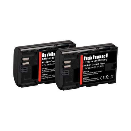 Hähnel Battery Canon HL-E6P / LP-E6P Twin Pack