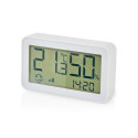 Nedis ZBSC30WT digital weather station White LCD Battery
