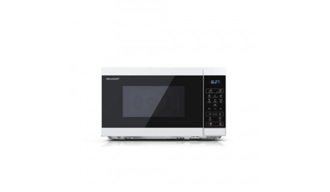 Sharp YC-MS02E-W microwave Countertop Solo microwave 20 L 800 W Black, White