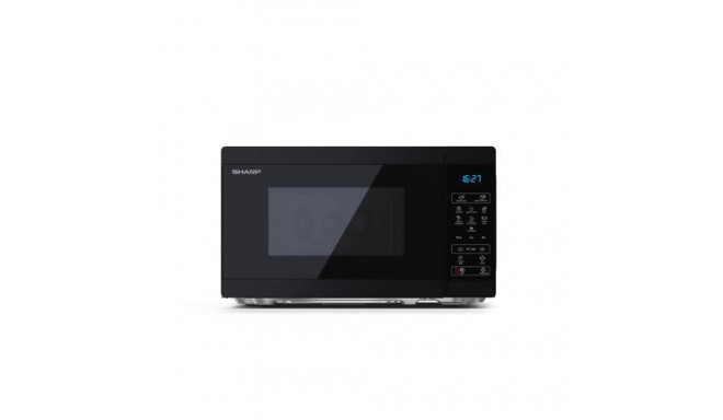 Sharp YC-MS02E-B microwave Black Solo microwave Countertop 20 L 800 W