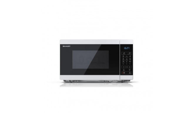 Sharp YC-MG02E-W microwave Countertop 20 L 800 W Blue, White