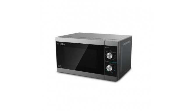 Sharp Home Appliances YC-MG01E-S microwave Black, Grey Combination microwave Countertop 20 L 800 W