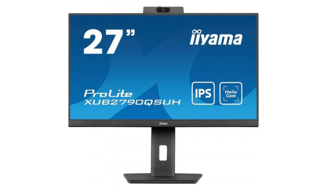 iiyama ProLite XUB2790QSUH-B1 computer monitor 68.6 cm (27&quot;) 2560 x 1440 pixels 4K Ultra HD
