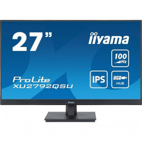 iiyama ProLite computer monitor 68.6 cm (27") 2560 x 1440 pixels Quad HD LED Black