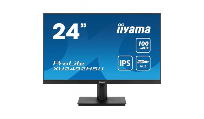 iiyama ProLite 24” IPS technology panel with USB hub and 100Hz refresh rate