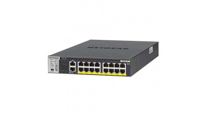 NETGEAR M4300-16X Managed L3 10G Ethernet (100/1000/10000) Power over Ethernet (PoE) 1U Black