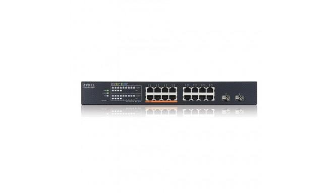 Zyxel XMG1915-18EP Managed L2 2.5G Ethernet (100/1000/2500) Power over Ethernet (PoE)