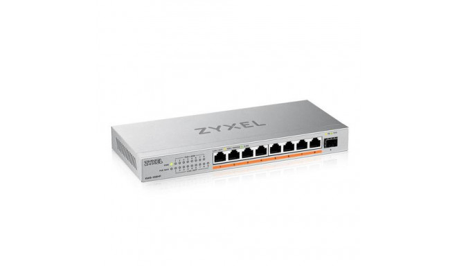 Zyxel XMG-108HP Unmanaged 2.5G Ethernet (100/1000/2500) Power over Ethernet (PoE)