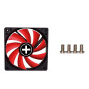 Xilence XPF120.R.PWM Computer case Fan 12 cm Black, Red