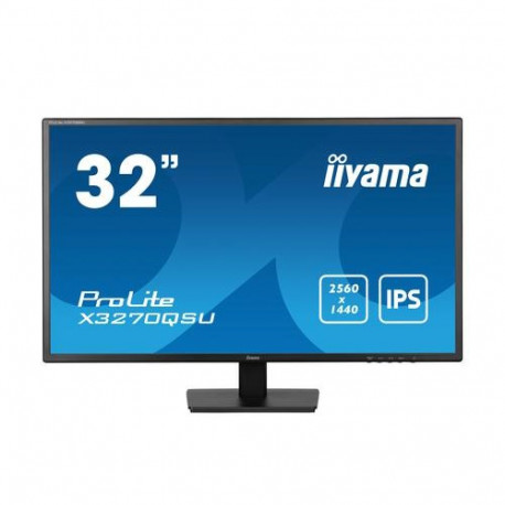 iiyama ProLite X3270QSU-B1 computer monitor 80 cm (31.5") 2560 x 1440 pixels Wide Quad HD LED B