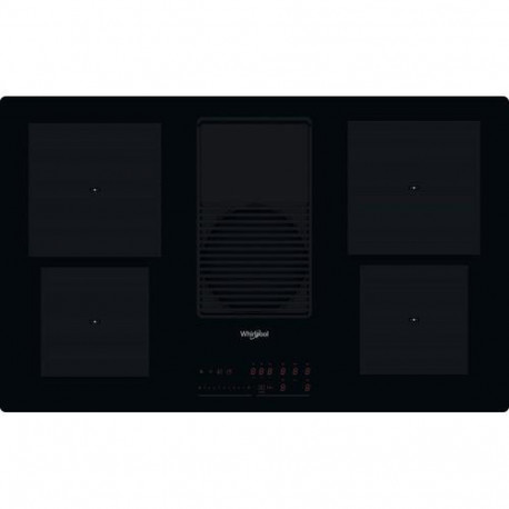 Whirlpool WVH 92 K F KIT/1 Black Built-in 83 cm Zone induction hob 4 zone(s)