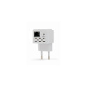 Gembird WNP-RP300-03 bridge/repeater Network repeater 300 Mbit/s White
