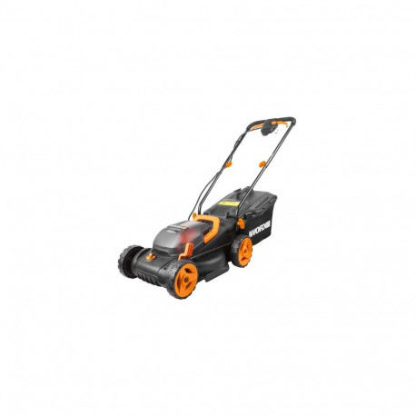 WORX WG779E lawn mower Push lawn mower Battery Black, Orange