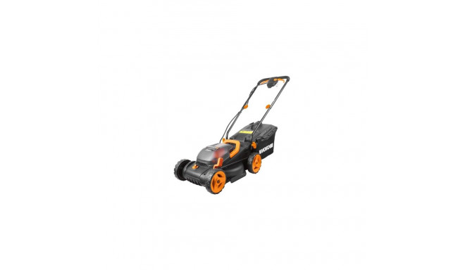 WORX WG779E lawn mower Push lawn mower Battery Black, Orange