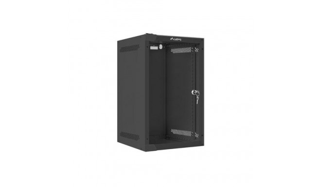 Lanberg WF10-2309-10B rack cabinet 9U Wall mounted rack Black