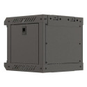 Lanberg WF11-3304-10B rack cabinet 4U Wall mounted rack Black