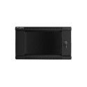 Lanberg WF01-6606-10B rack cabinet 6U Wall mounted rack Black