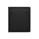 Lanberg WF01-6615-10B rack cabinet 15U Wall mounted rack Black