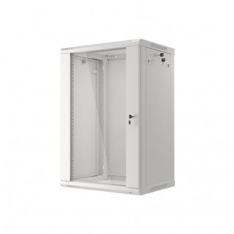 Lanberg WF01-6418-10S rack cabinet 18U Wall mounted rack Grey