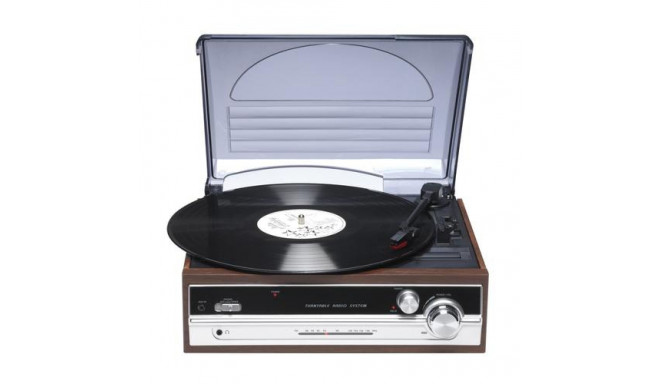 Denver VPR-190 audio turntable Brown