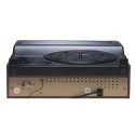 Denver VPR-190 audio turntable Brown