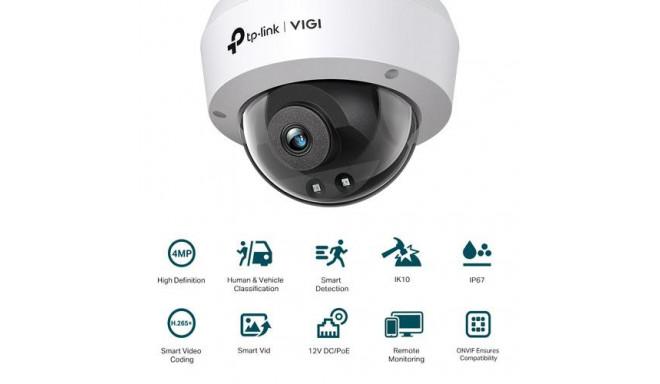TP-Link VIGI 4MP IR Dome Network Camera