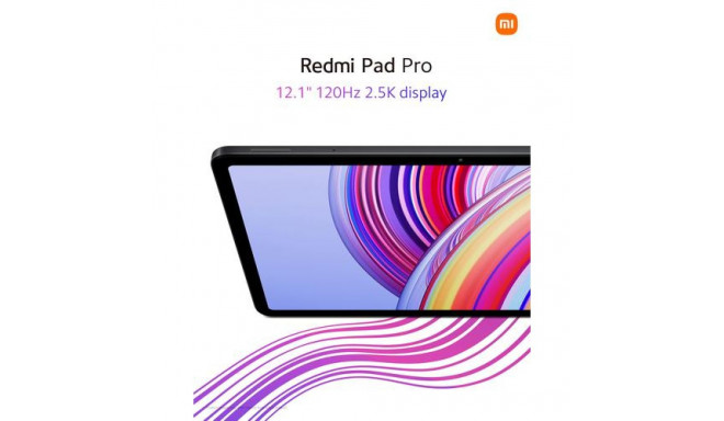 Xiaomi Redmi Pad Pad Pro Qualcomm Snapdragon 128 GB 30.7 cm (12.1&quot;) 6 GB Wi-Fi 6 (802.11ax)