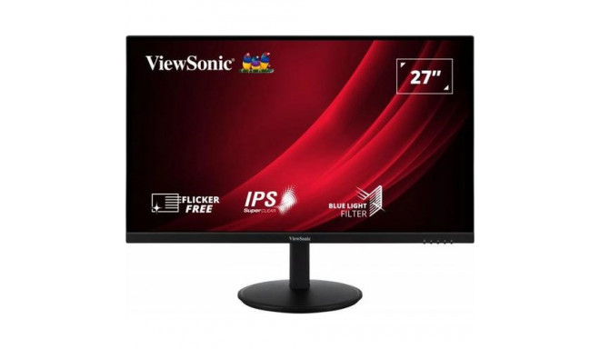 Viewsonic VG Series VG2709-2K-MHD-2 LED display 68.6 cm (27&quot;) 2560 x 1440 pixels Quad HD Bl