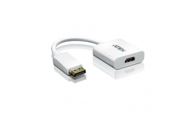 ATEN DisplayPort to HDMI converter, PC: Up to UXGA / HDTV: Up to 1080i,1080p