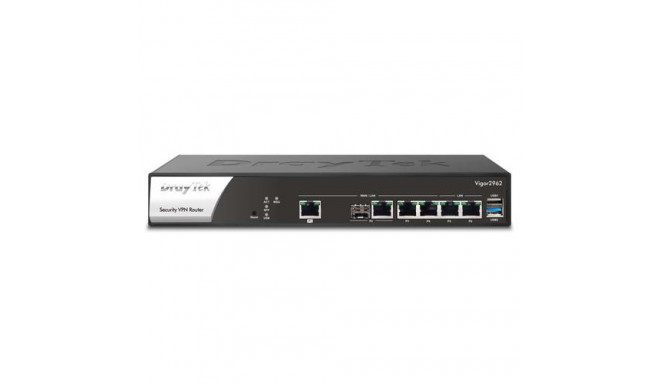 DrayTek Vigor 2962 wired router 2.5 Gigabit Ethernet Black, White
