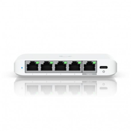 Ubiquiti UniFi Flex Mini 2.5G Managed 2.5G Ethernet (100/1000/2500) Power over Ethernet (PoE) Deskto