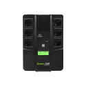 Green Cell AiO 800VA LCD uninterruptible power supply (UPS) Line-Interactive 0.8 kVA 480 W 6 AC outl
