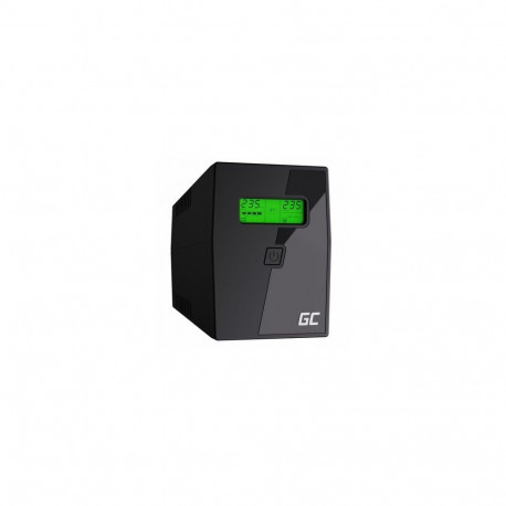 Green Cell UPS02 uninterruptible power supply (UPS) Line-Interactive 0.8 kVA 480 W 2 AC outlet(s)
