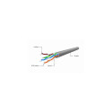 Gembird CAT5e UTP 100m networking cable Grey U/UTP (UTP)