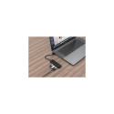 Gembird UHB-U3P4P-02 interface hub USB 3.2 Gen 1 (3.1 Gen 1) Type-A 5000 Mbit/s Black