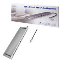 LogiLink UA0373 notebook dock/port replicator Wired USB 3.2 Gen 1 (3.1 Gen 1) Type-C Aluminium