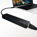 LogiLink UA0313 laptop dock/port replicator USB 3.2 Gen 1 (3.1 Gen 1) Type-C Black