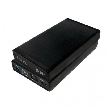 LogiLink UA0284 storage drive enclosure HDD enclosure Black 3.5"