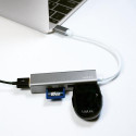 LogiLink UA0305 laptop dock/port replicator USB 3.2 Gen 1 (3.1 Gen 1) Type-C Aluminium