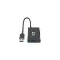 Tripp Lite U360-004-4A-AL 4-Port Slim Portable USB-A Hub - USB 3.x (5Gbps), Aluminum Housing