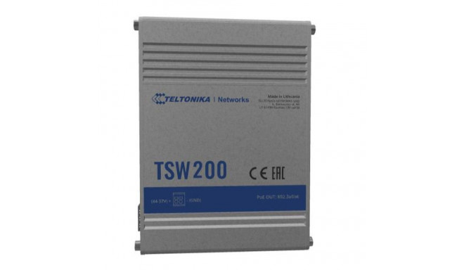 Teltonika TSW200 network switch Unmanaged Gigabit Ethernet (10/100/1000) Power over Ethernet (PoE) A