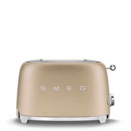 Smeg 50's Style Toaster TSF01CHMEU Champagne
