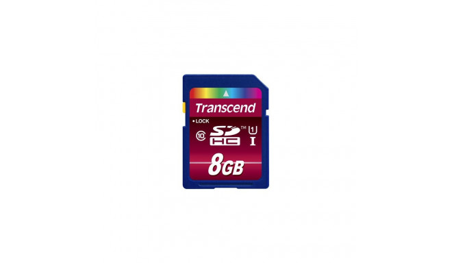 Transcend SD Card SDXC/SDHC Class 10 UHS-I 600x 8GB