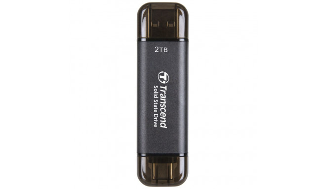 Transcend TS2TESD310C external solid state drive 2 TB USB Type-A to USB Type-C 3.2 Gen 2 (3.1 Gen 2)