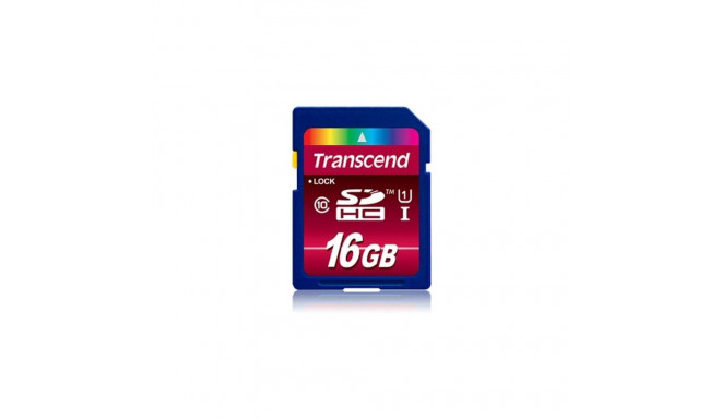 Transcend SD Card SDXC/SDHC Class 10 UHS-I 600x 16GB