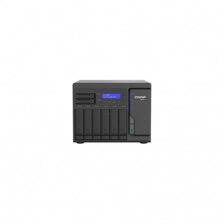 QNAP TS-h886 NAS Tower Intel® Xeon® D D-1602 8 GB DDR4 0 TB QuTS hero Black
