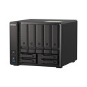 QNAP TS-H973AX NAS Tower Ryzen Embedded V1500B 8 GB DDR4 0 TB QuTS hero Black
