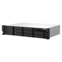 QNAP TS-864EU-8G NAS/storage server Rack (2U) Intel® Celeron® 8 GB DDR4 0 TB QNAP Turbo System Black
