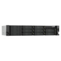 QNAP TS-855EU-RP NAS Rack (2U) Intel Atom® C5125 8 GB DDR4 0 TB QuTS hero Black